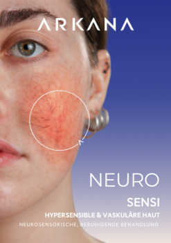 A5 Flyer "Neuro Sensi - Hypersensible & vaskuläre Haut" 25 Stk.